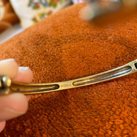 J. Crew rhinestone and gold-toned bangle - Picture 5 of 7